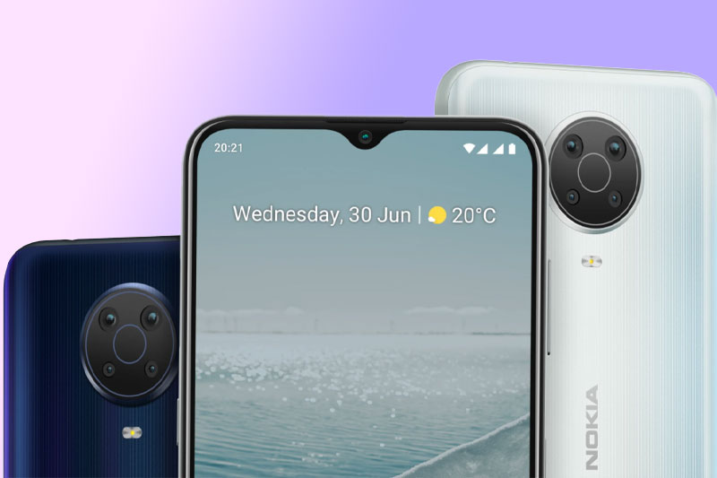 Điện thoại Nokia G20 | Hai tùy chọn màu sắc