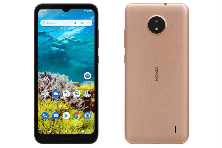Điện thoại Nokia C20 Màu Vàng