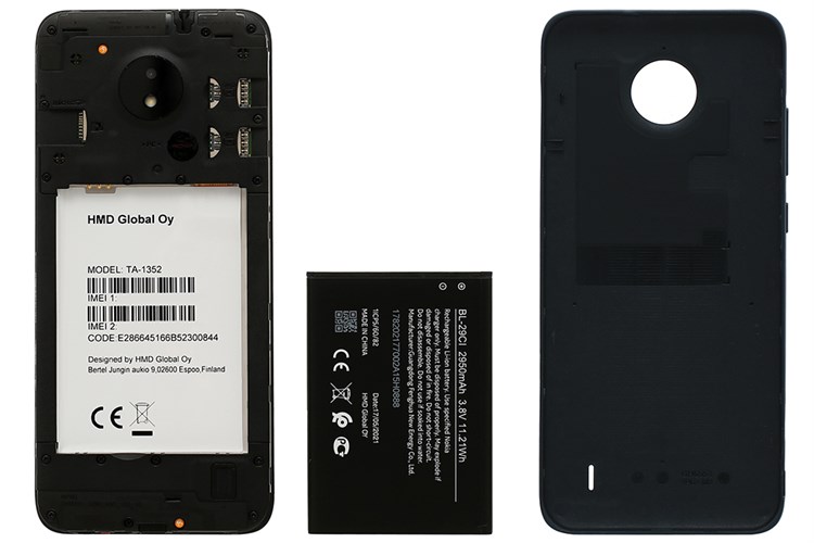 Điện thoại Nokia C20 Màu Xanh Dương