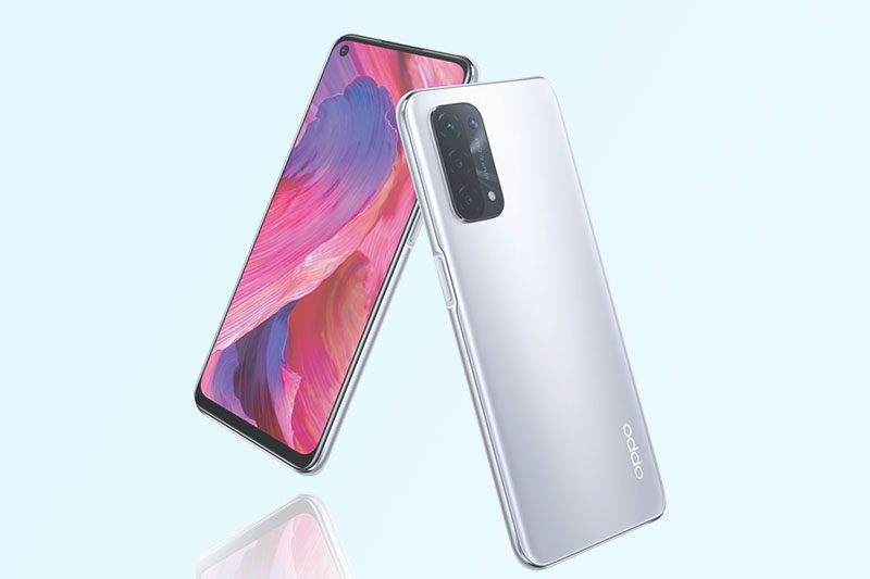 OPPO A74 5G | Trang bị RAM 6 GB và bộ nhớ trong 128 GB