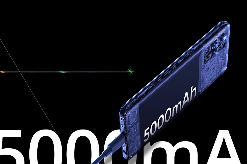 Realme 8 5G | Viên pin dung lượng lớn 5000 mAh