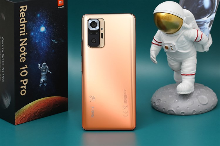 Điện thoại Xiaomi Redmi Note 10 Pro MFF Màu Vàng đồng
