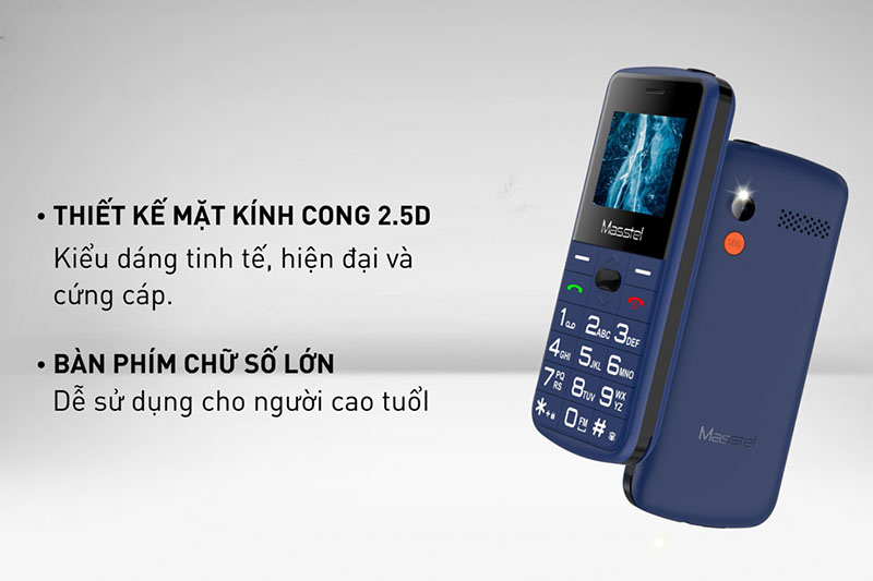 Masstel Fami 11 | Thiết kế mặt kính cong 2.5D cho cảm giác thon gọn