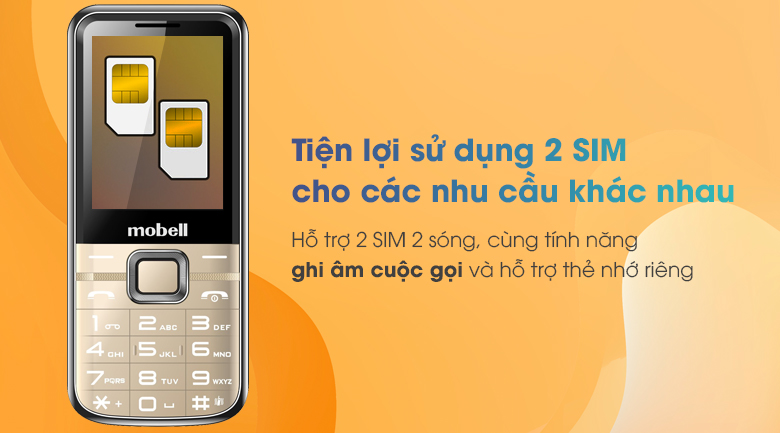 Điện thoại Mobell M389i