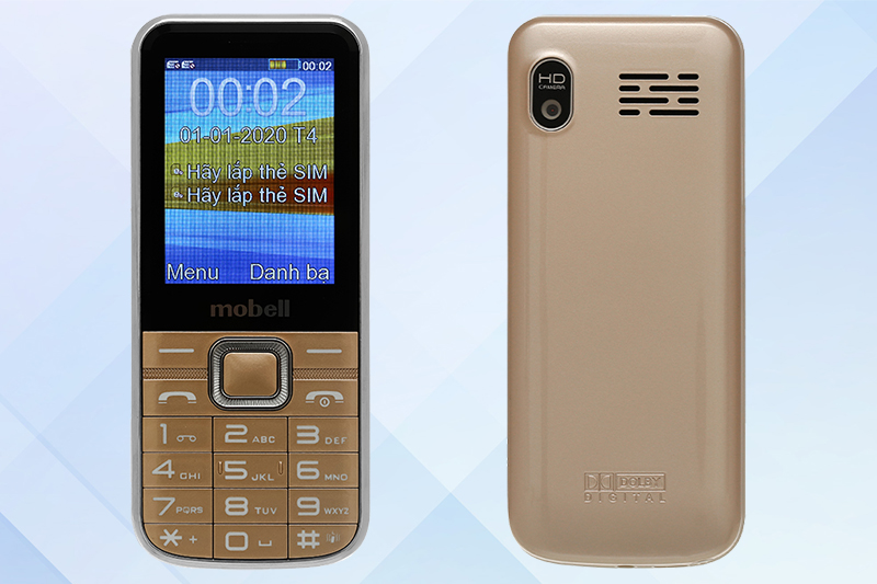 Mobell M389i | Màn hình màu 2.4 inch độ sáng cao, hiển thị rõ ràng Mobell M389i | Màn hình màu 2.4 inch độ sáng cao, hiển thị rõ ràng