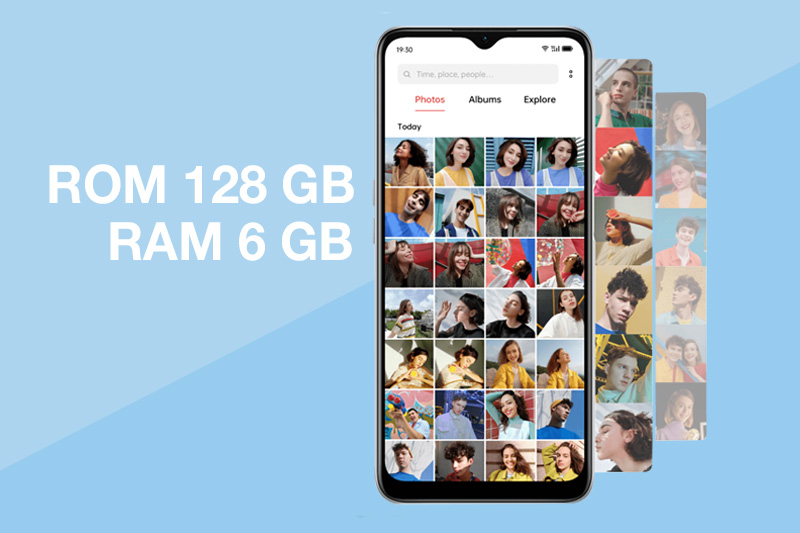 Dung lượng ROM và RAM - OPPO A53s 5G