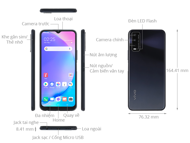 Vivo Y12s (2021) (3GB/32GB)