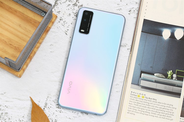 Điện thoại Vivo Y12s (2021) (3GB/32GB) Màu Xanh dương nhạt