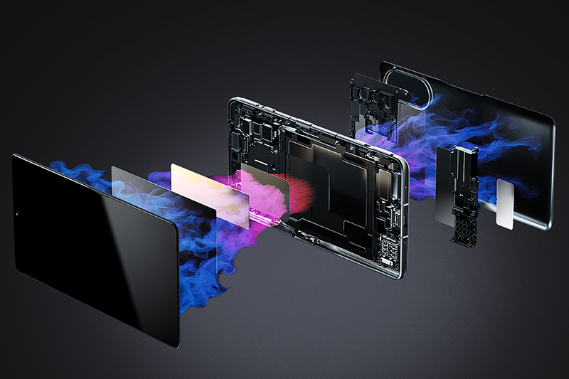 Xiaomi Redmi K40 Game Enhanced Edition | Hệ thống quạt tản nhiệt từ tấm Graphite làm mát nhanh chóng