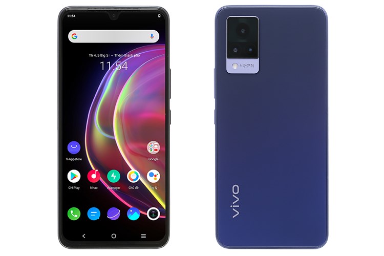 Điện thoại Vivo V21 5G Màu Xanh đen