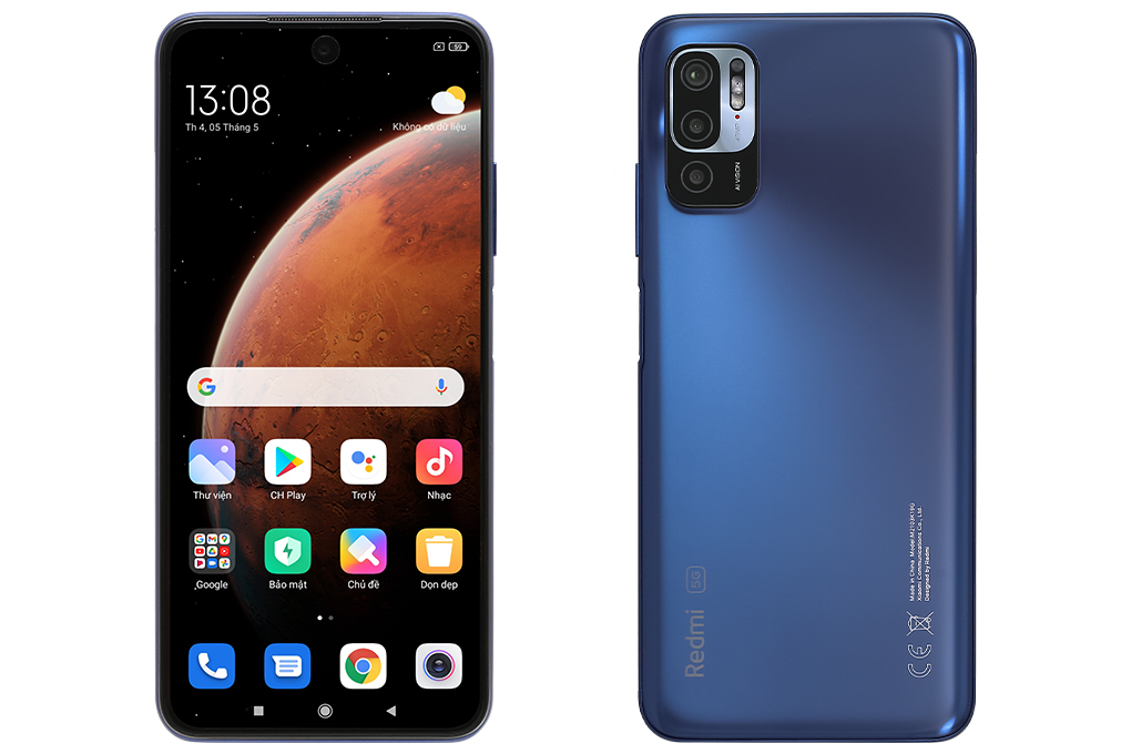 Điện thoại Xiaomi Redmi Note 10 5G 4GB Màu Xanh Dương