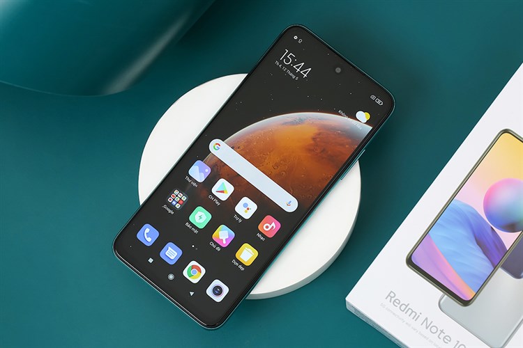 Điện thoại Xiaomi Redmi Note 10 5G 4GB Màu Xanh lá