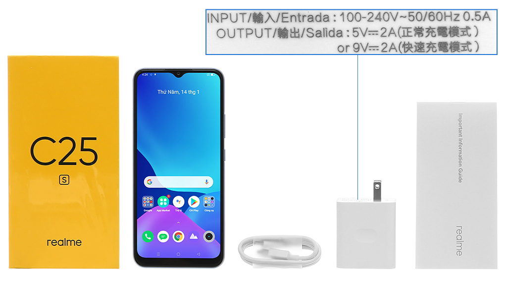 Bộ sản phẩm gồm: Cáp, Ốp lưng, Củ sạc nhanh Type C