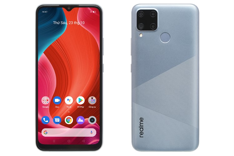 Điện thoại realme C15 (2021) Màu Bạc