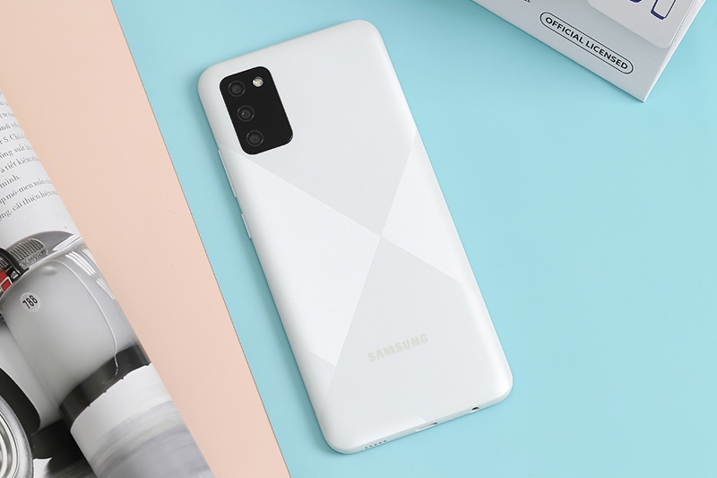 Thiết kế mặt lưng | Samsung Galaxy A02s Thiết kế mặt lưng | Samsung Galaxy A02s