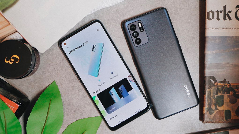 OPPO Reno6 Z 5G - Thiết kế