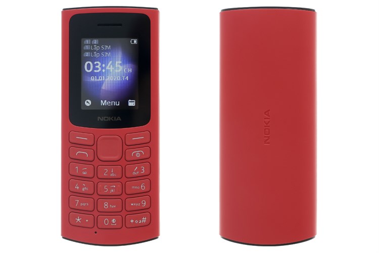 Điện thoại Nokia 105 Màu Đỏ
