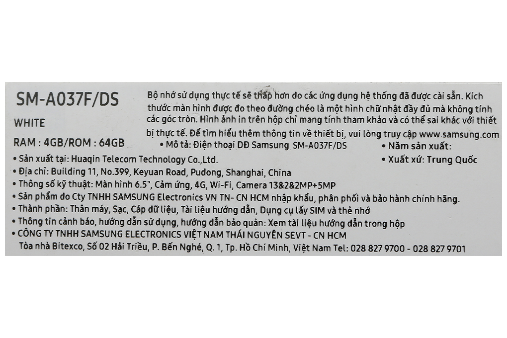 Điện thoại Samsung Galaxy A03s