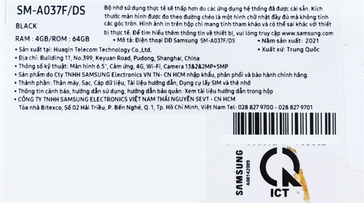 Điện thoại Samsung Galaxy A03s