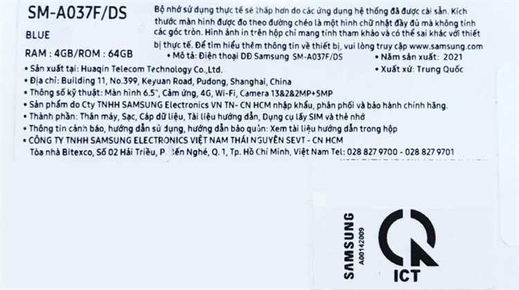 Điện thoại Samsung Galaxy A03s