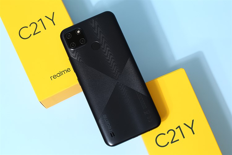 Điện thoại realme C21Y 4GB Màu Đen