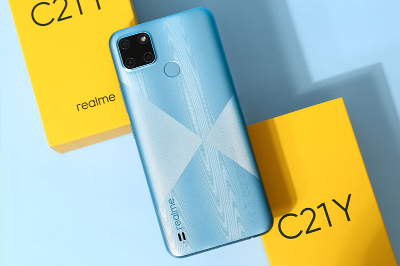 Hỗ trợ tính năng quay siêu chậm - Realme C21Y 3GB