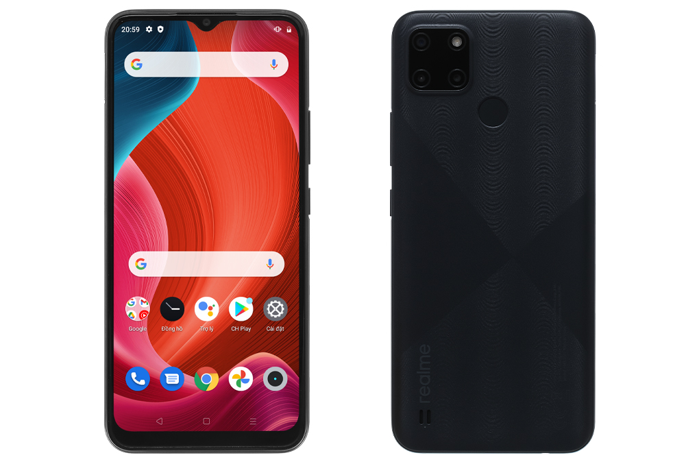 Điện thoại realme C21Y 3GB Màu Đen