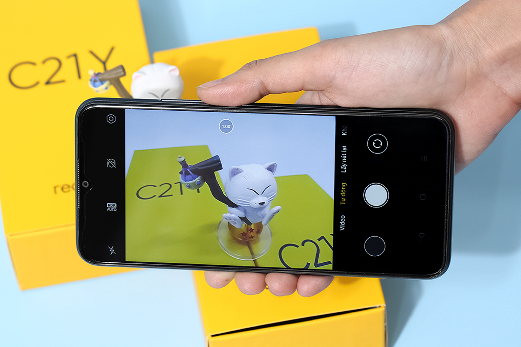 Điện thoại realme C21Y 3GB Màu Đen