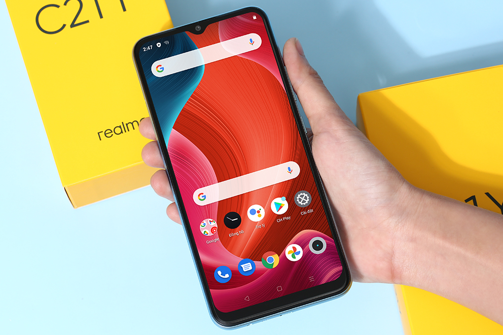 Điện thoại realme C21Y 3GB Màu Xanh Dương