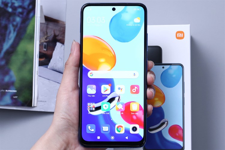 Điện thoại Xiaomi Redmi Note 11 (6GB/128GB) Màu Xanh dương đậm