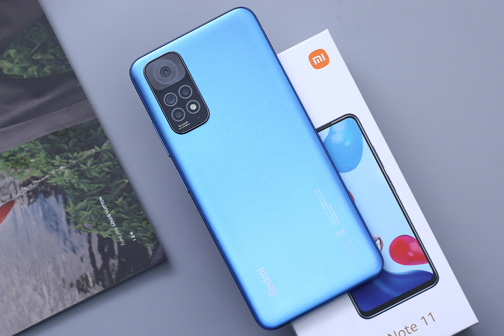 Điện thoại Xiaomi Redmi Note 11 (6GB/128GB) Màu Xanh dương đậm