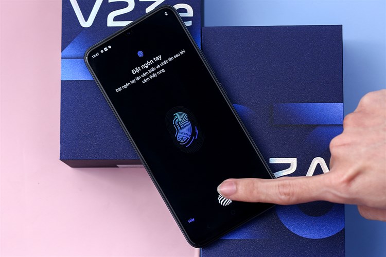 Điện thoại Vivo V23e Màu Đen
