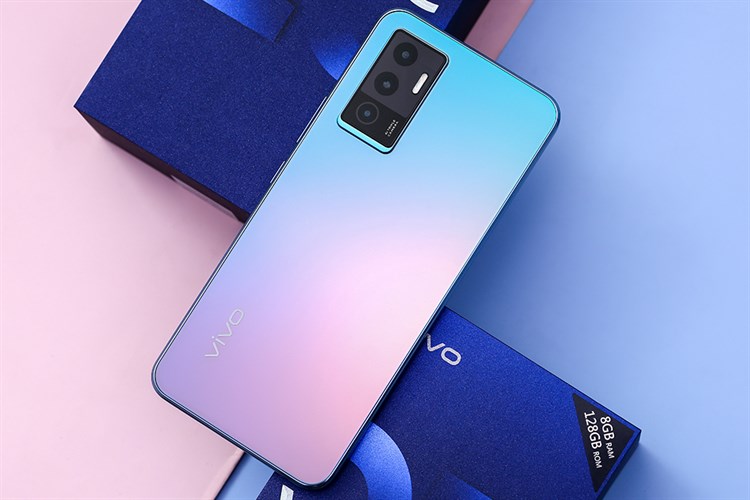Điện thoại Vivo V23e Màu Xanh hồng