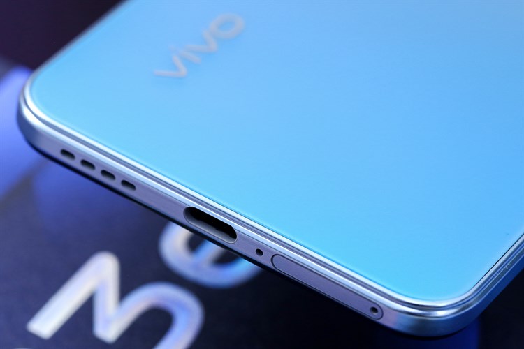 Điện thoại Vivo V23e Màu Xanh hồng