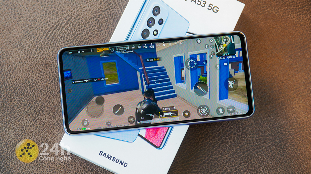 Hỗ trợ chơi game tốt - Samsung Galaxy A53 5G 128GB