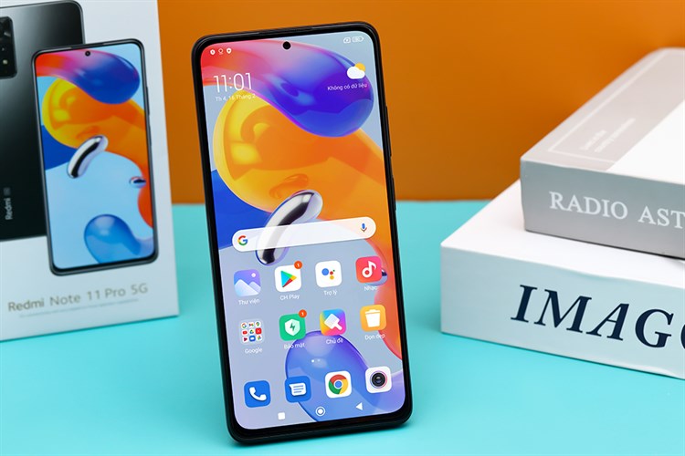 Điện thoại Xiaomi Redmi Note 11 Pro 5G Màu Xám