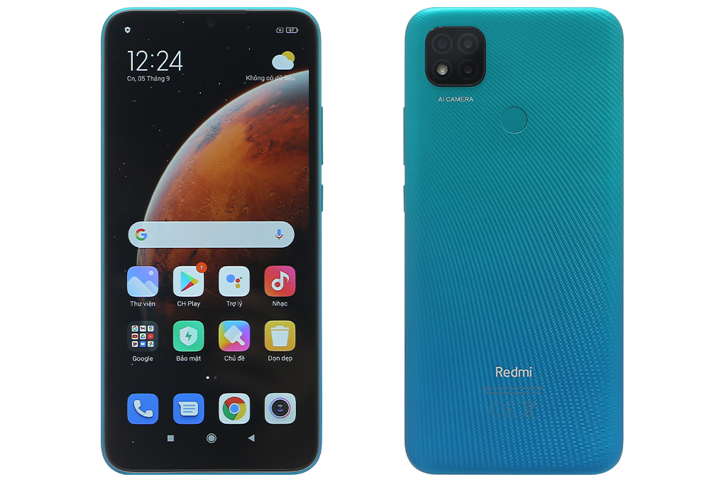 Điện thoại Xiaomi Redmi 9C (4GB/128GB) Màu Xanh lá