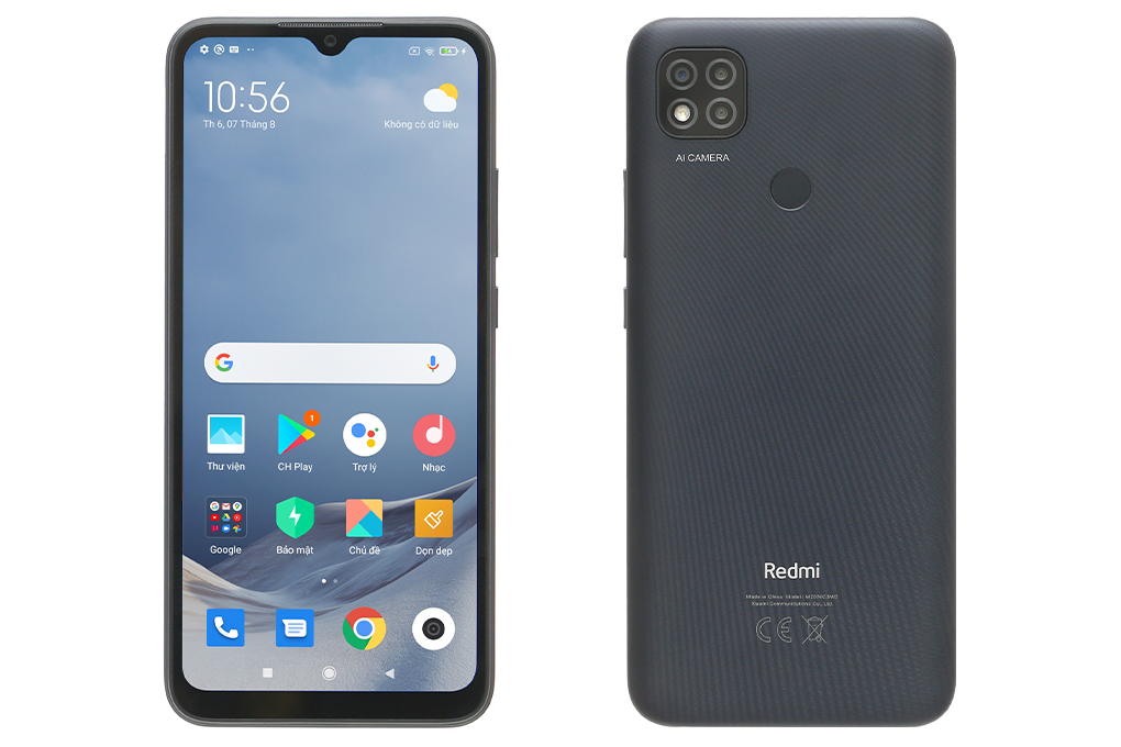Điện thoại Xiaomi Redmi 9C (4GB/128GB) Màu Xám