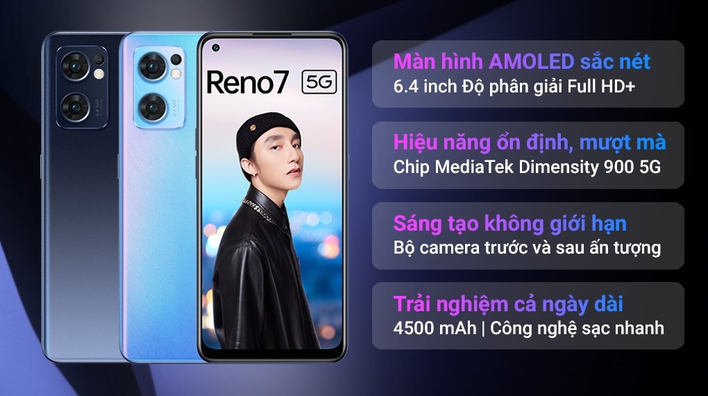 Điện thoại OPPO Reno7 5G