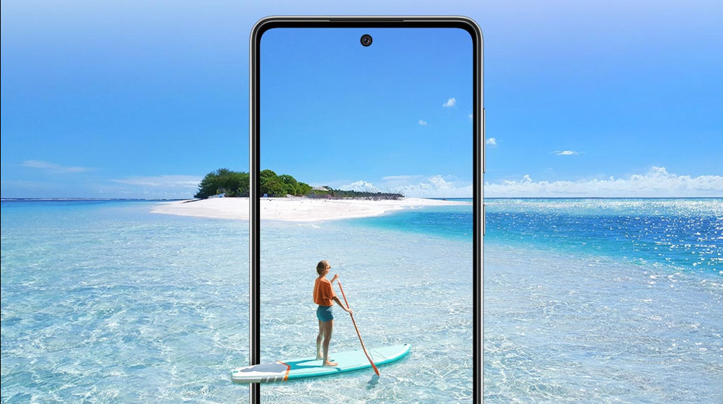 Điện thoại Samsung Galaxy A52s 5G | Màn hình giải trí tràn viền siêu nét