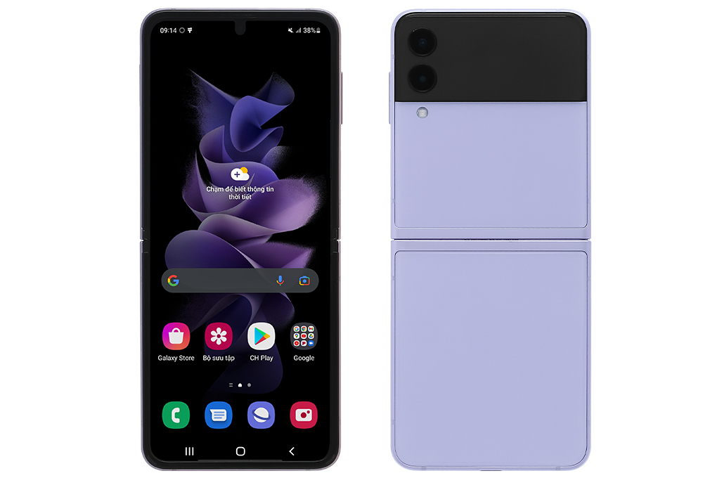Điện thoại Samsung Galaxy Z Flip3 5G 256GB Màu Tím