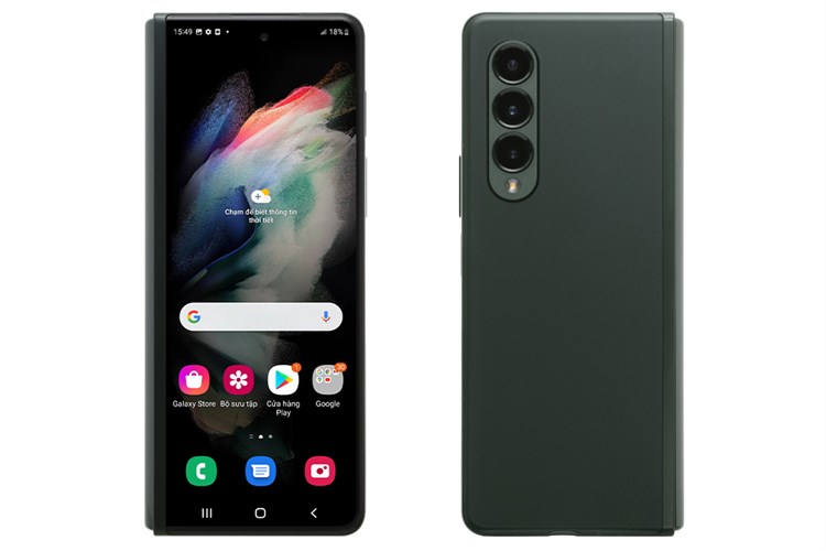 Điện thoại Samsung Galaxy Z Fold3 5G 512GB Màu Xanh rêu