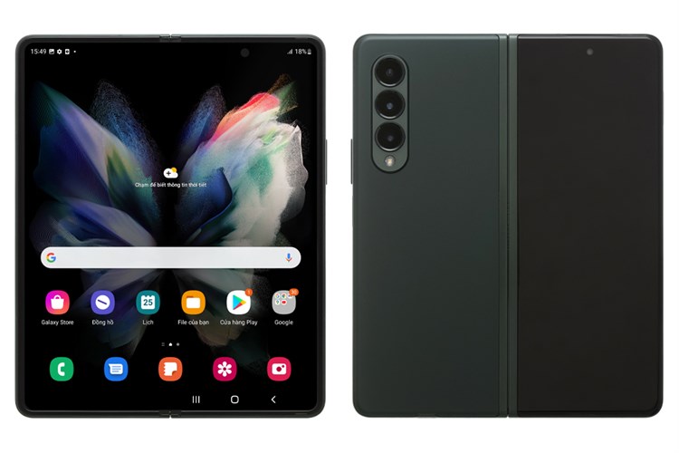 Điện thoại Samsung Galaxy Z Fold3 5G 512GB Màu Xanh rêu