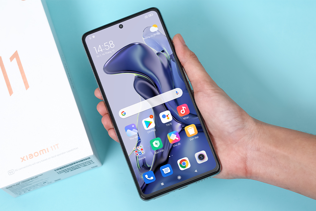 Điện thoại Xiaomi 11T 5G 128GB Màu Trắng