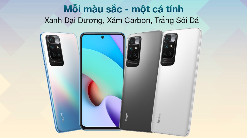 Xiaomi Redmi 10 (4GB/128GB) - Chính hãng, giá tốt