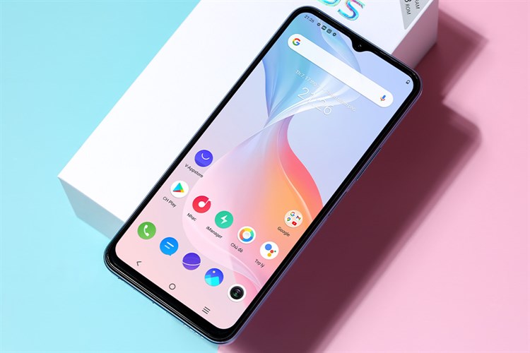 Điện thoại Vivo Y33s Màu Xanh hồng