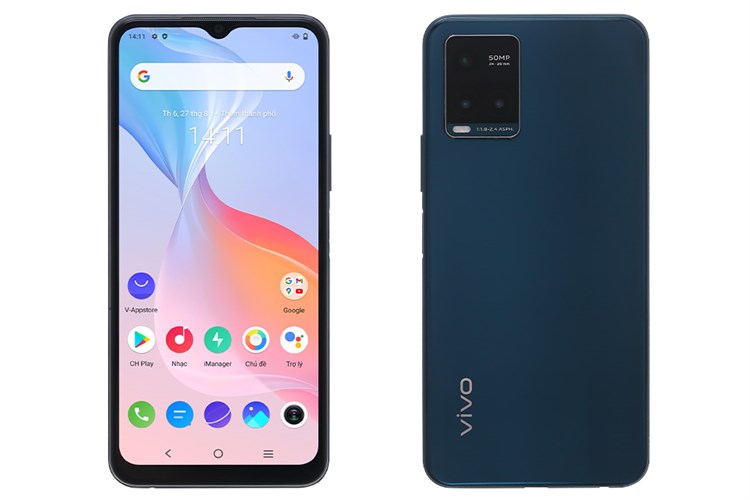 Điện thoại vivo Y21s 4GB Màu Xanh