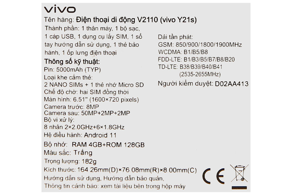 vivo Y21s 4GB - 37