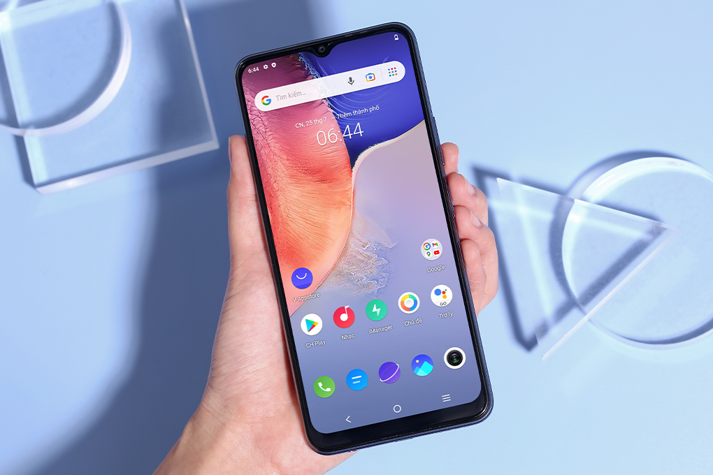Điện thoại Vivo Y15s Màu Xanh đen