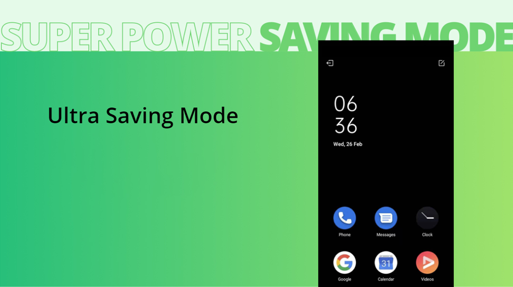 Chế độ Ultra Saving Mode - Realme Narzo 50i 